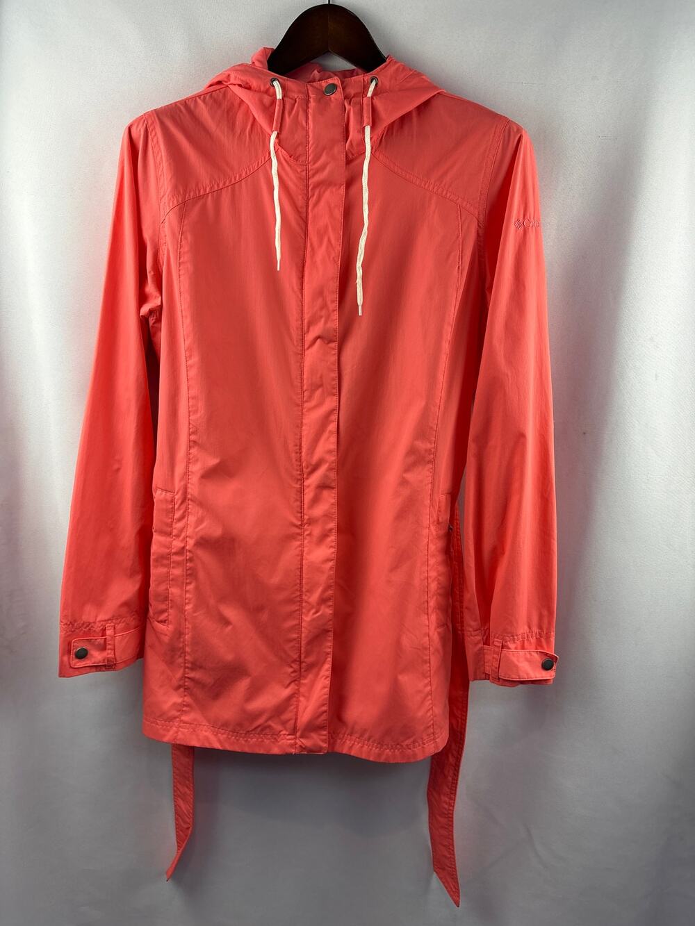 Women’s Columbia Sportswear Large Bright Orange Raincoat